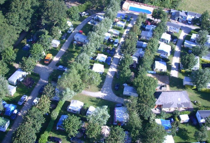 Camping De Kervoen | Camping 3 étoiles à Clohars Carnoët : Camping Vue Du Ciel